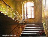 Stairs Canvas Paintings - Stairs I Climb